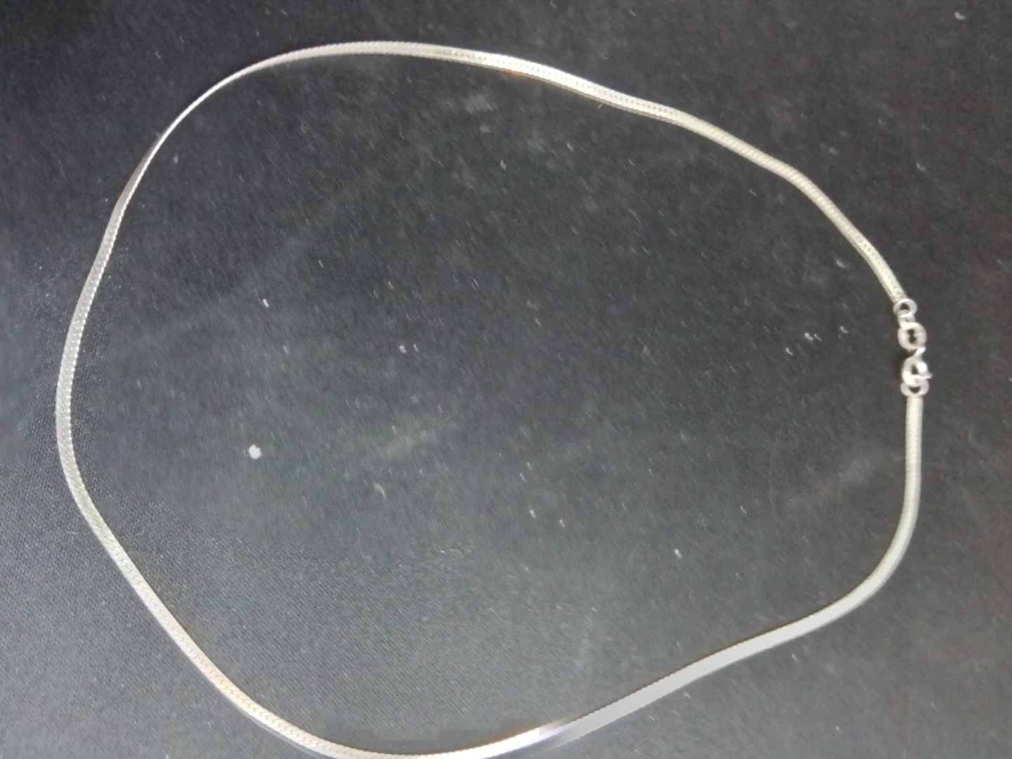 Sterling Silver Omega Chain Necklace - photo 3