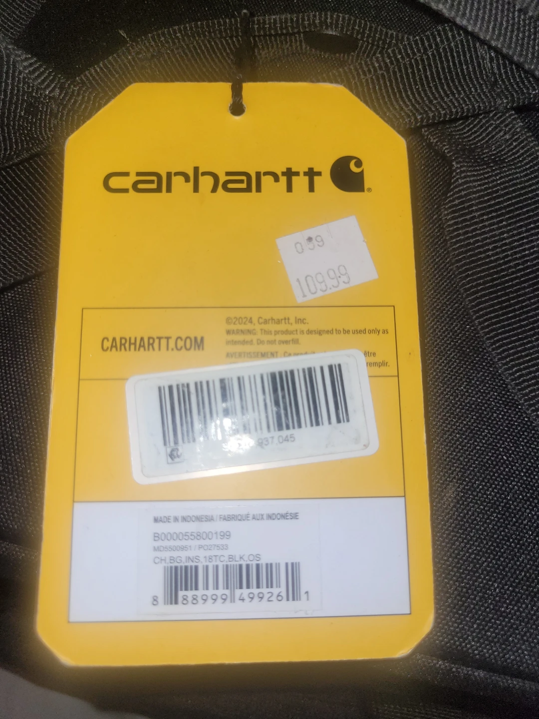 Carhartt Insulated 18-Can Two-Compartment Cooler Bag - photo 4