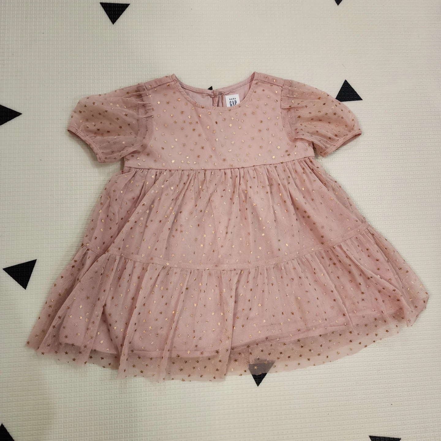 Baby Gap Pink Star Tulle Dress - Size 2 Toddler