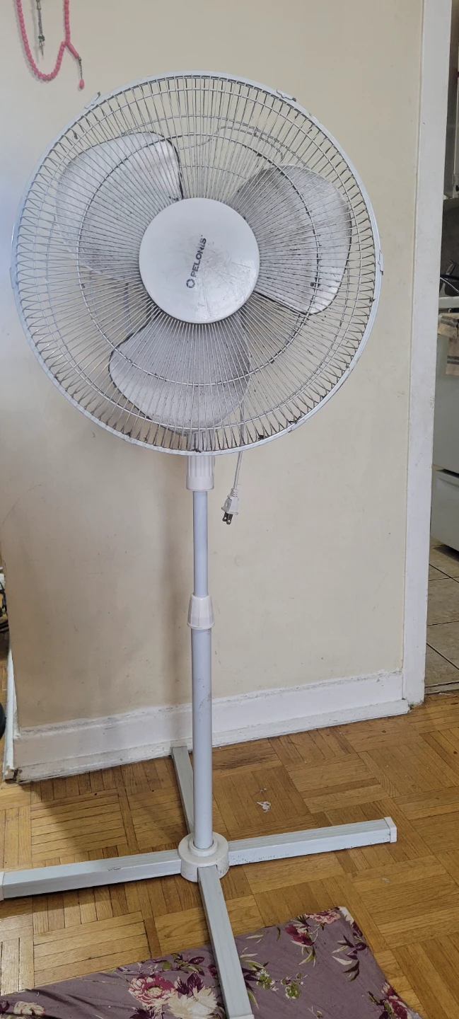 Pelonis White Pedestal Fan