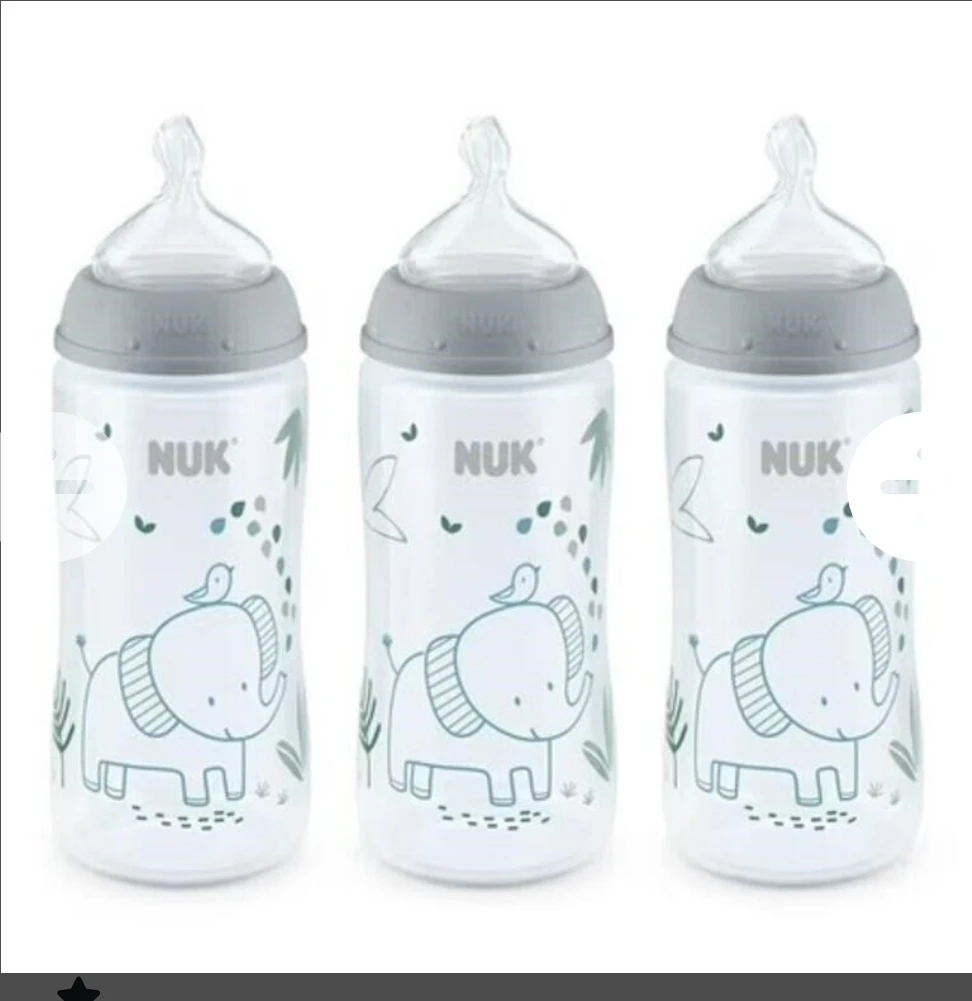 NUK Baby Bottles - Set of 3