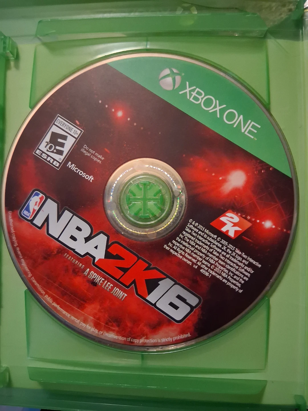 NBA 2K16 Video Game for Xbox One