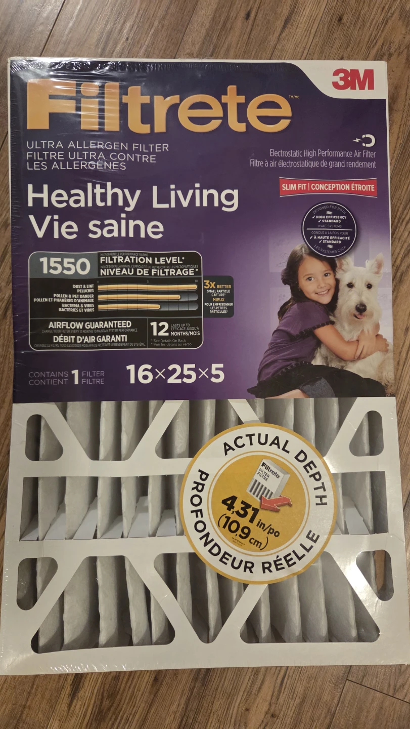 Filtrete Furnace Filter 16x25x5