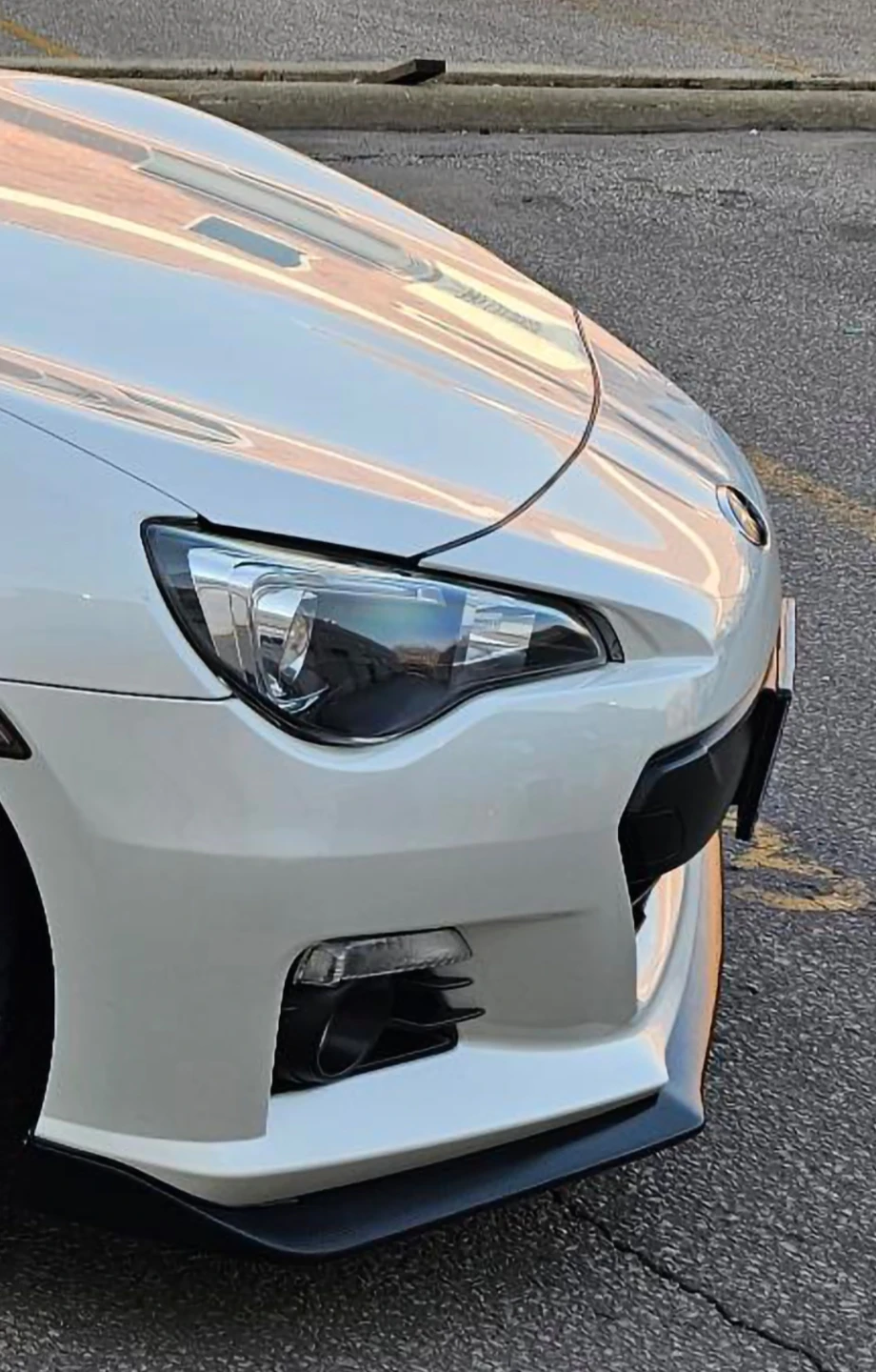Subaru BRZ Carbon Pattern Front Lip - photo 3