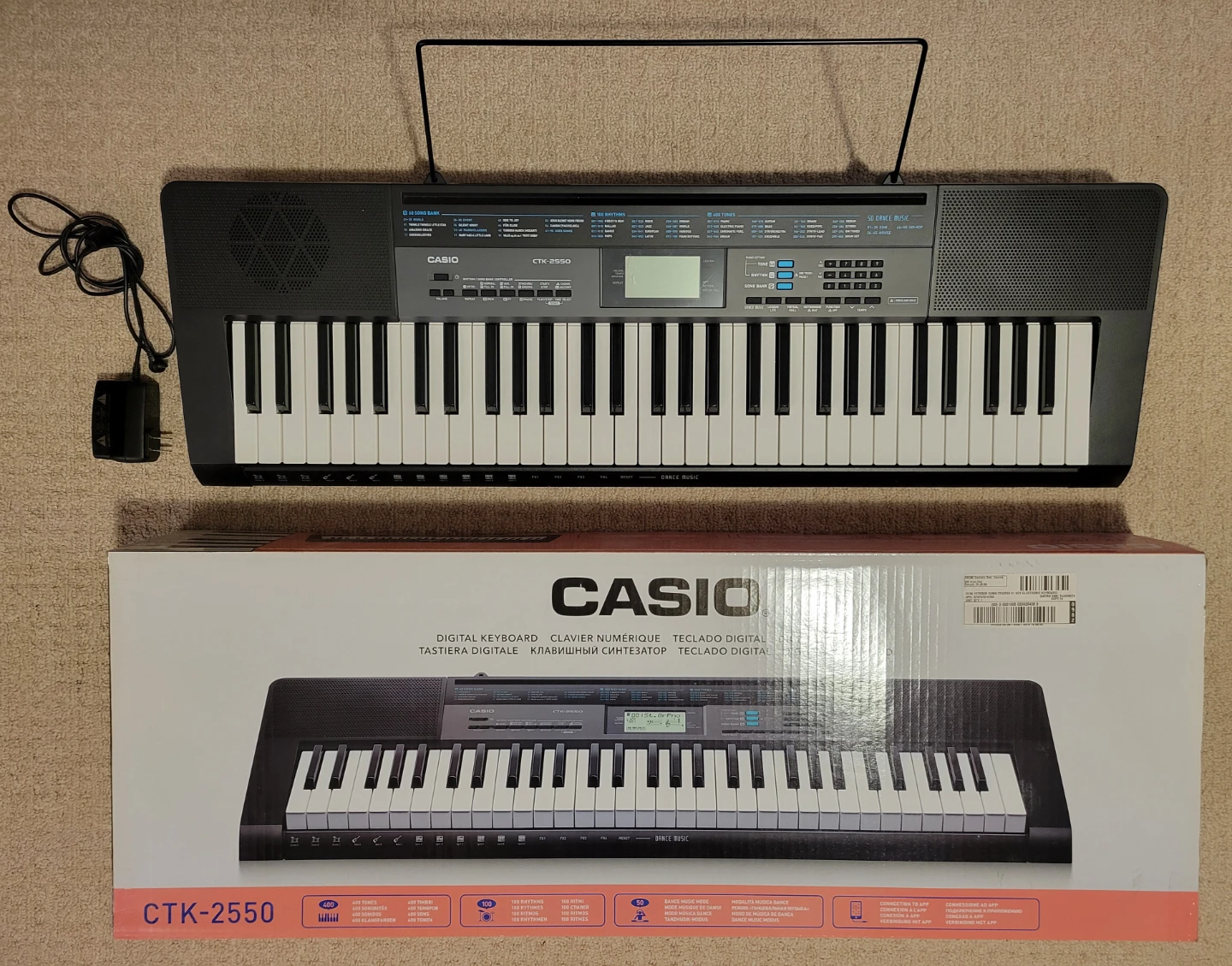 Casio CTK-2550 Digital Keyboard