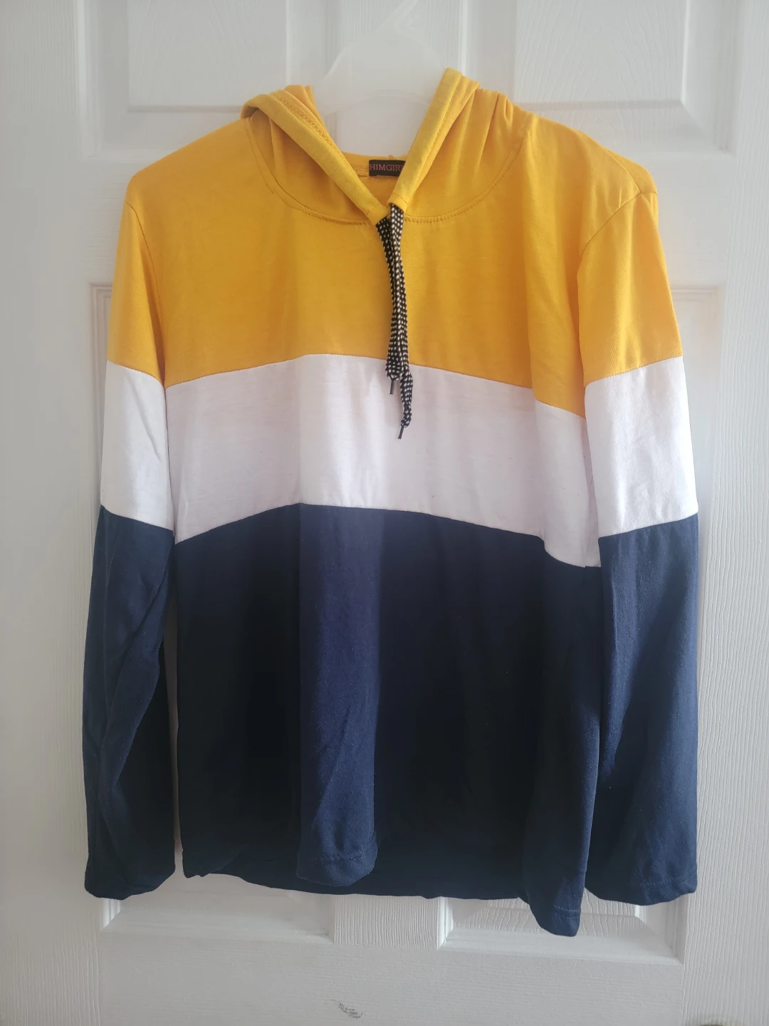 Colour-blocked Hoodie - Large