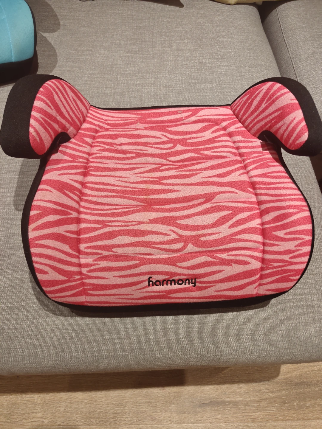 Harmony Booster Seat - Pink Zebra