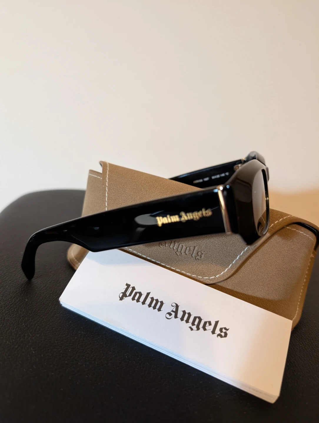 Palm Angels Black Rectangular Sunglasses - photo 3