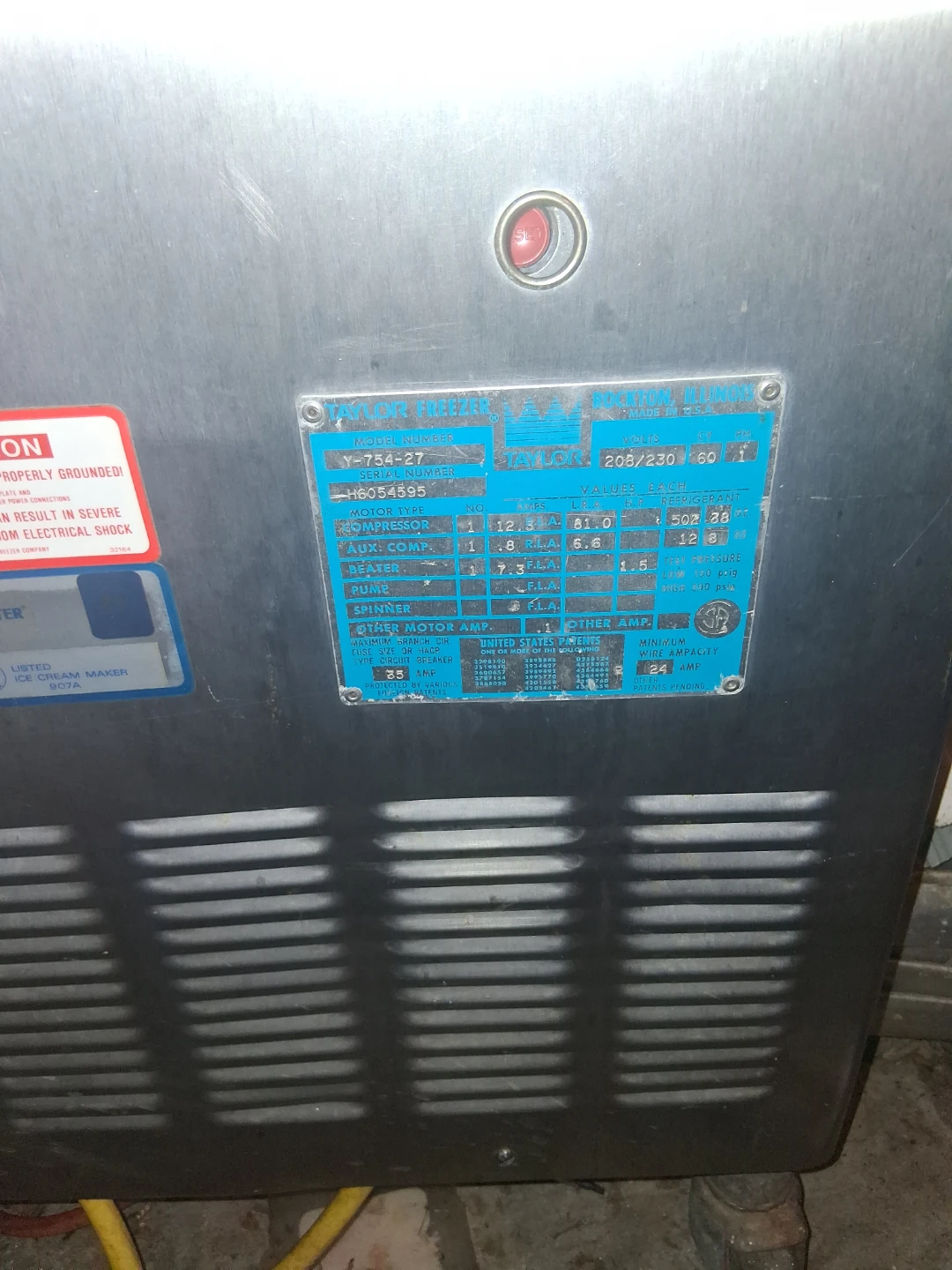 Taylor Ice Cream Maker Y-754-27 - photo 2