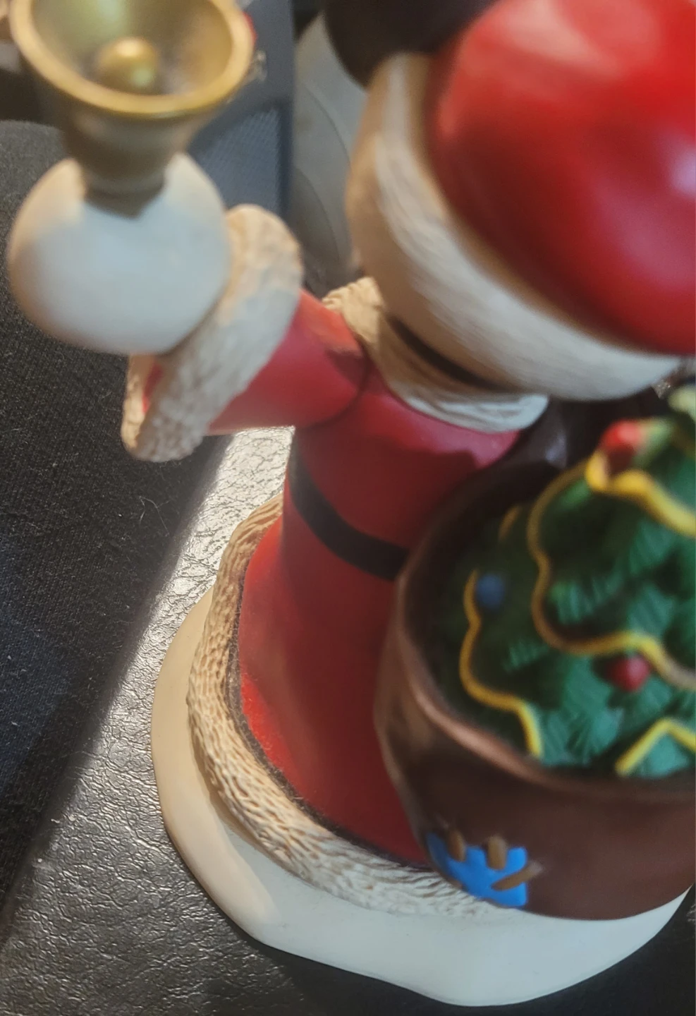 Disney Mickey Mouse Santa Claus Figurine with Christmas - photo 2