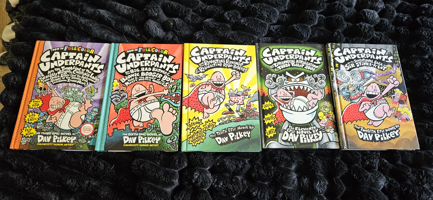 Captain Underpants Book Collection