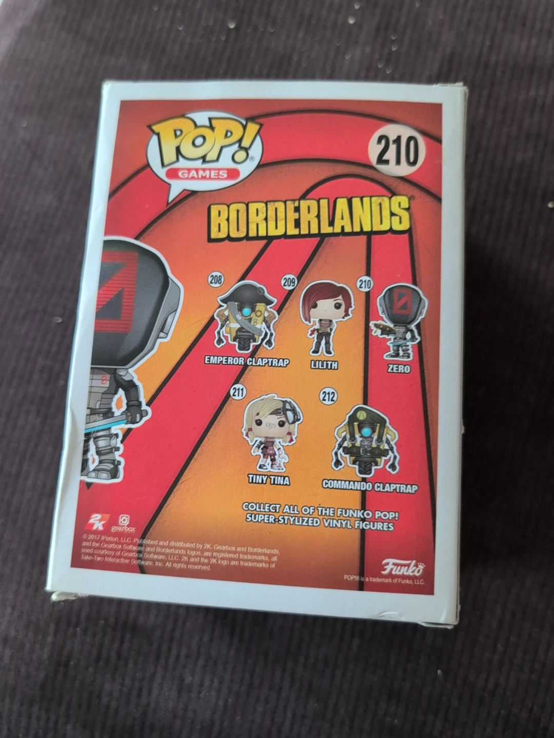 Funko Pop! Borderlands Zero #210 Vinyl Figure - photo 3