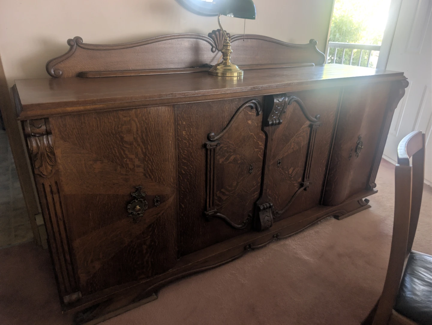 Antique Oak Sideboard