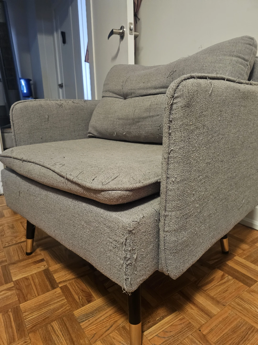 Accent Chair - Grey - photo 2