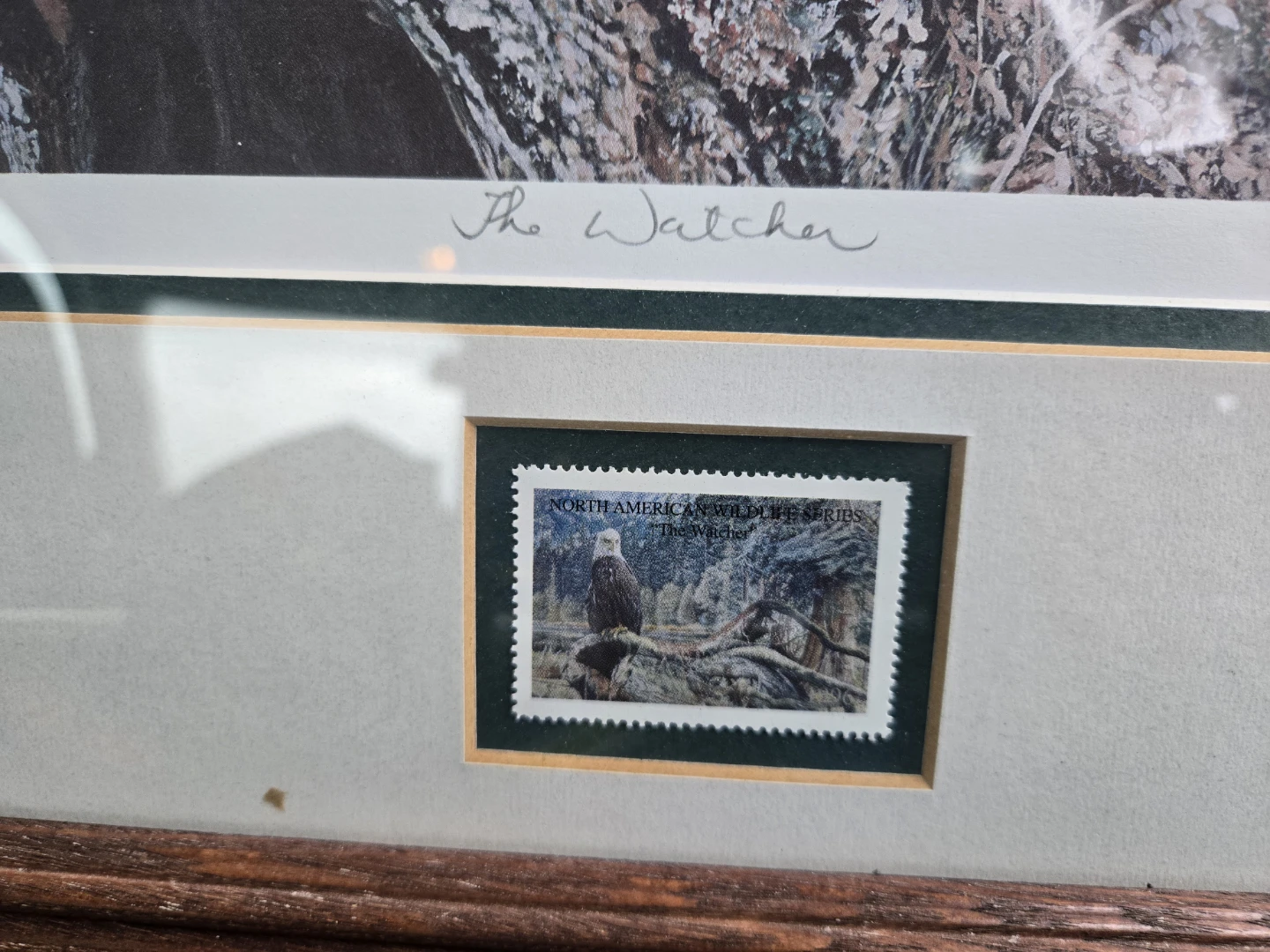 Framed Print "The Watcher" Eagle Art 2895/4950 - photo 3