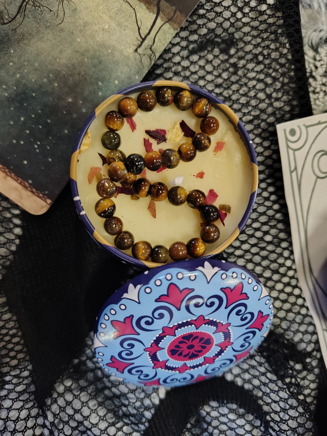 Tallow Candles with Gemstone Bracelets - photo 5