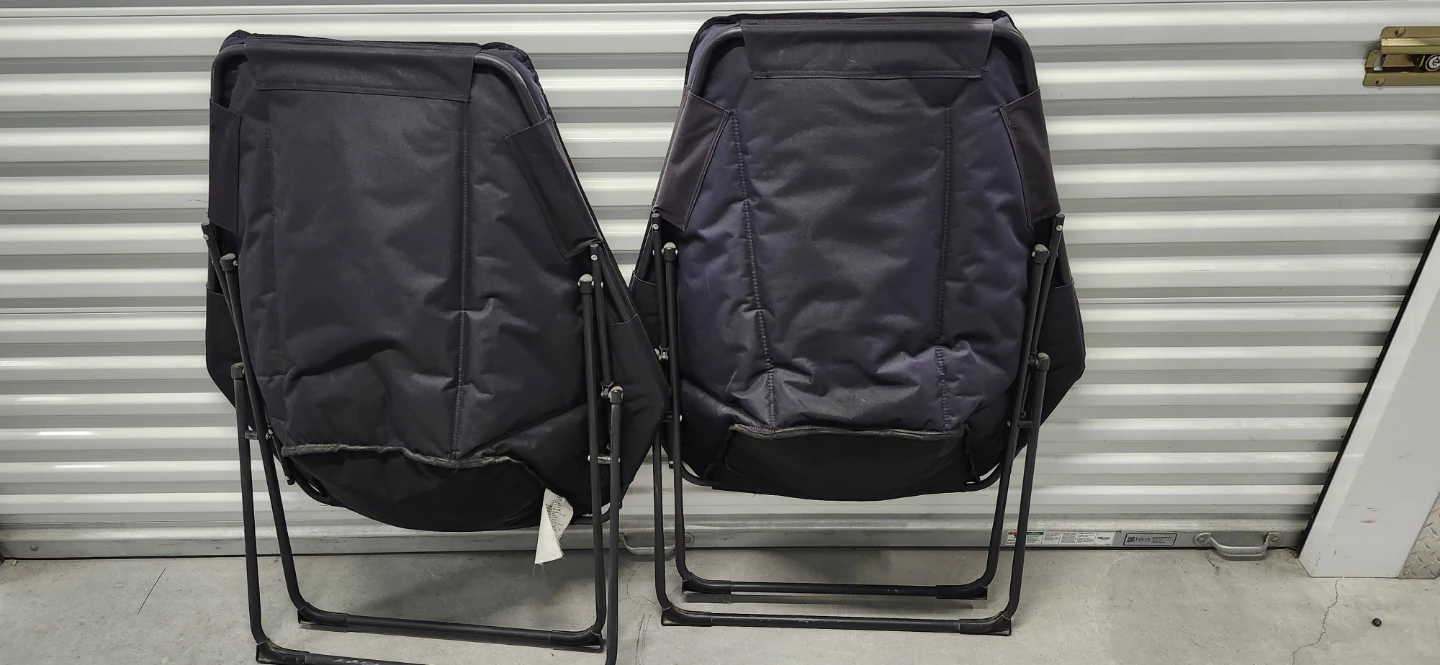 Foldable outdoor chairs of 2 , one for $15 - photo 4