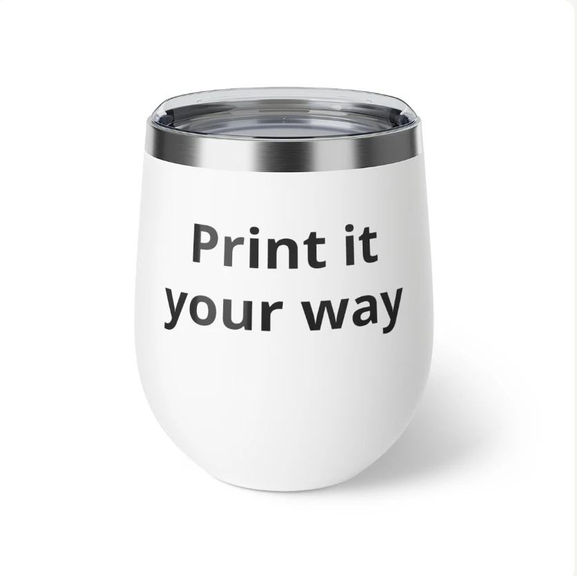 Customizable Stemless Wine Tumbler