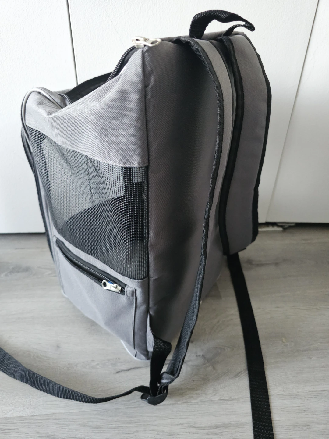 Gray Pet Carrier Backpack - photo 3