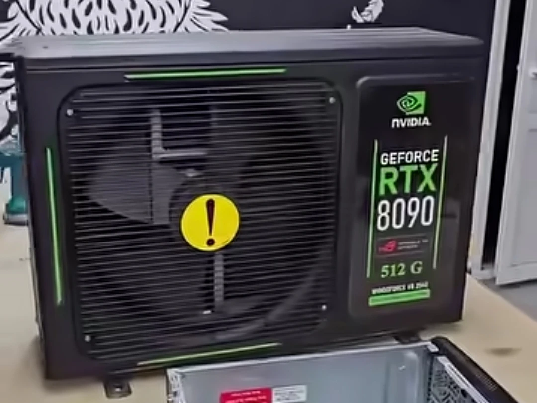 NVIDIA GeForce RTX 8090 512GB GDDR8X Graphics Card
