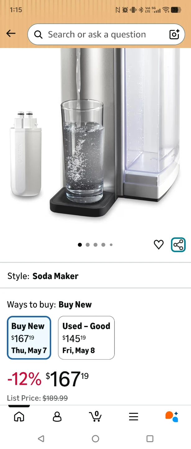 Brita Water Filter Dispenser - photo 2