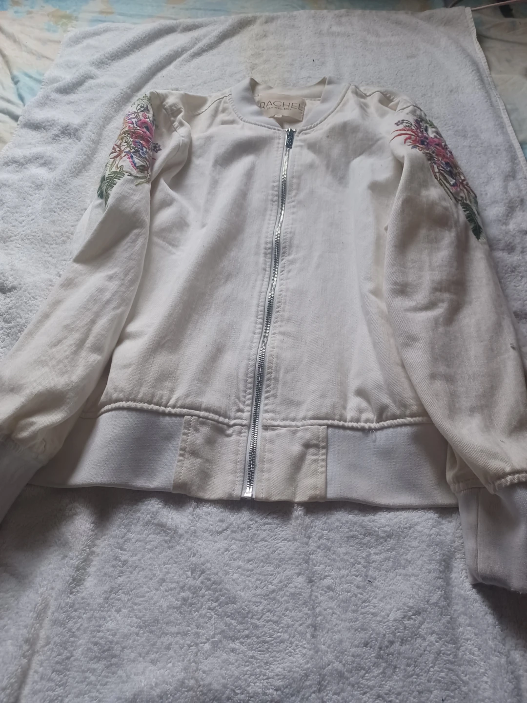 Rachel Rachel Roy Embroidered Bomber Jacket 2X - photo 3