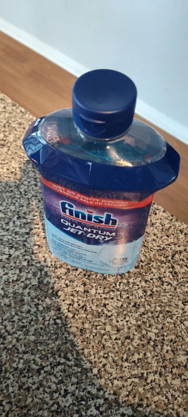 Finish Quantum Jet-Dry Rinse Aid 946 mL - 90% Left - photo 2