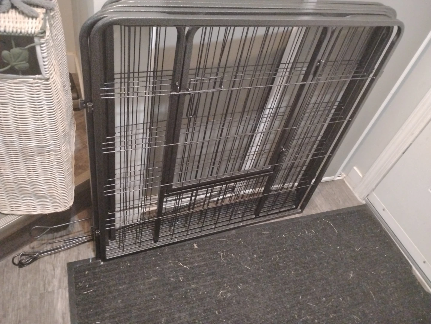 Dog play pen for medium dogs