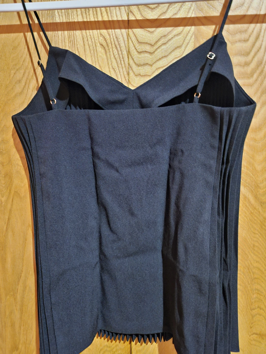 Club Monaco Black Pleated Camisole XS/TP - photo 2