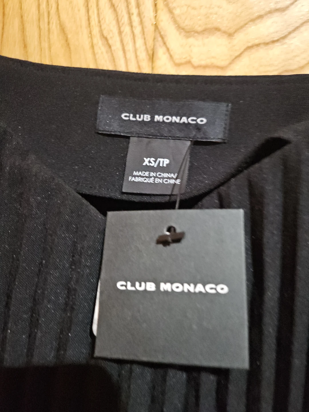Club Monaco Black Pleated Camisole XS/TP - photo 4
