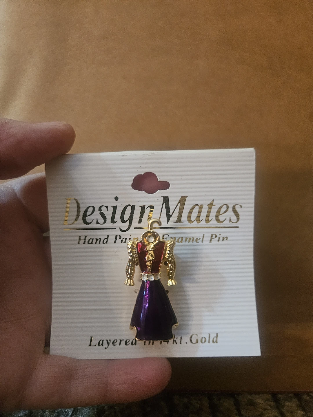 Design Mates Hand Painted Enamel Pin