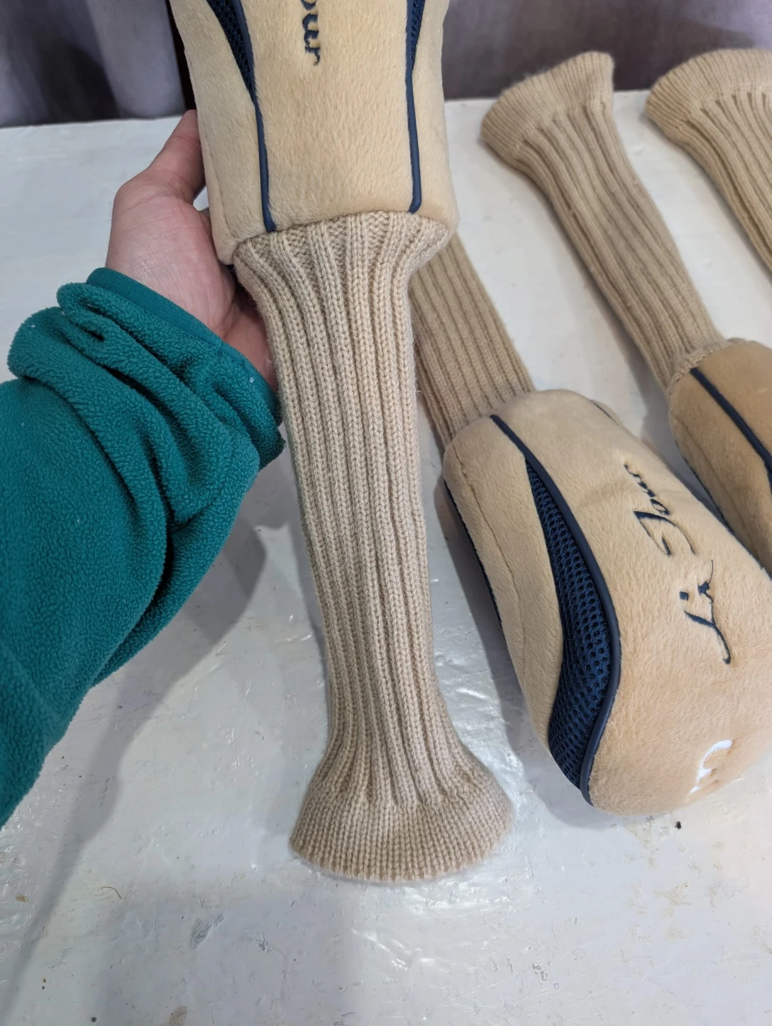 Set of 4 Lx Tour Golf Club Headcovers 1,3,5,7 - photo 2