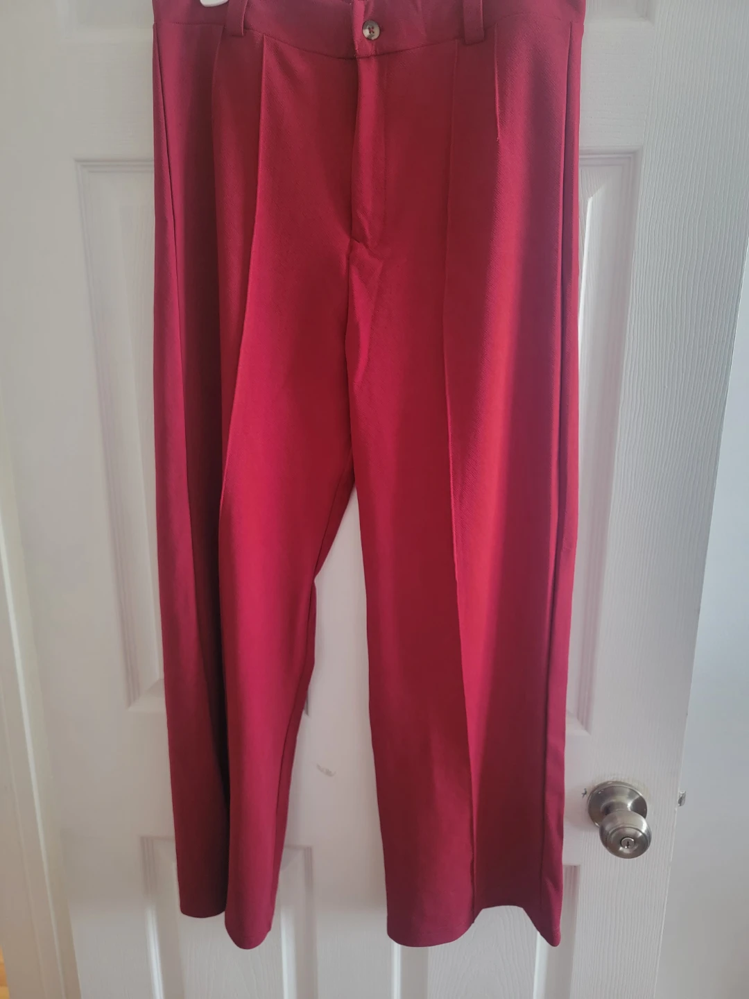 Red Trousers - Stretchable size - medium to large