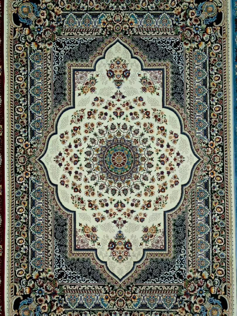Persian Style Area Rug - Intricate Floral Design