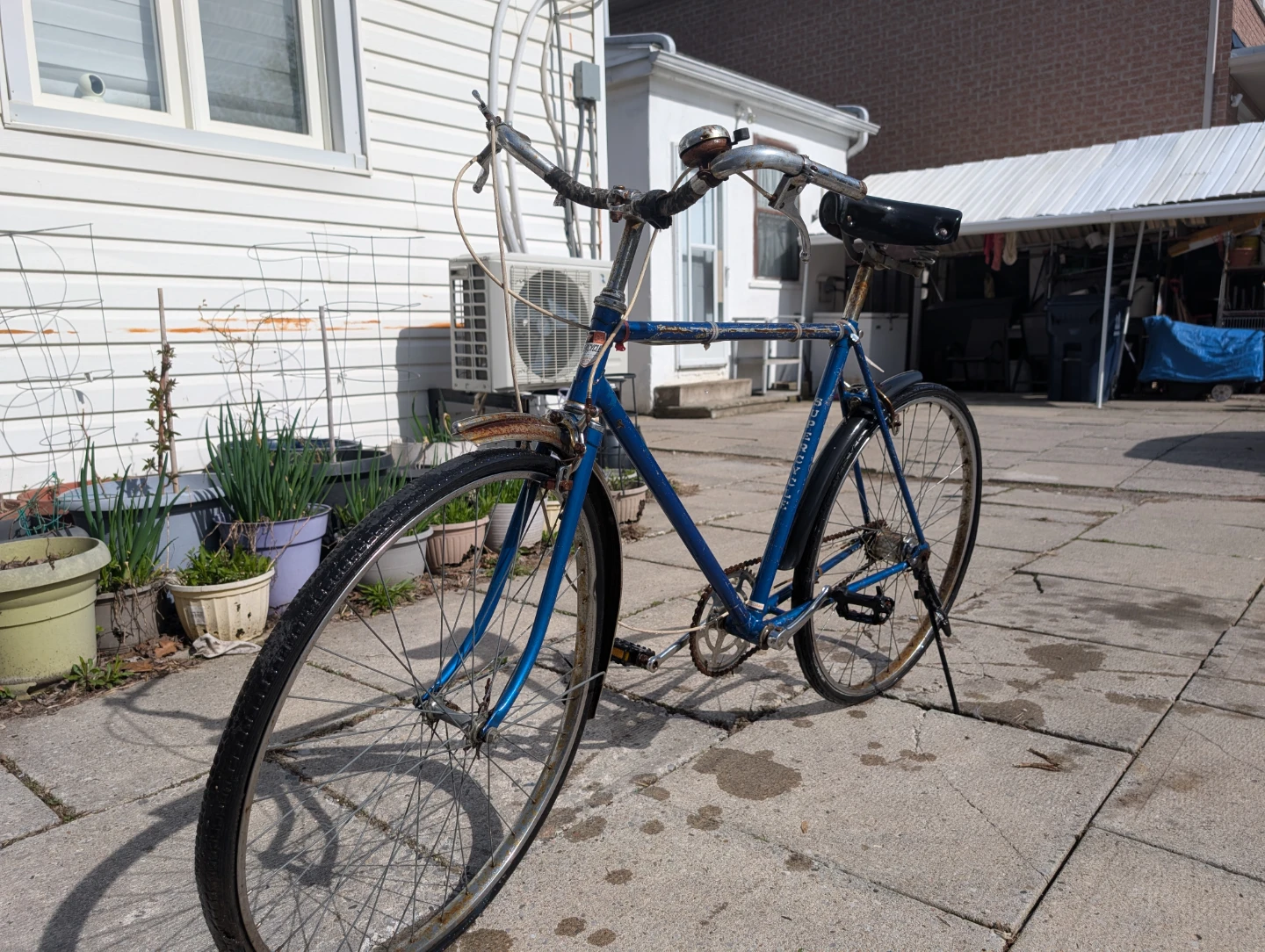 Project bike - Blue Vintage Road Bicycle - photo 2