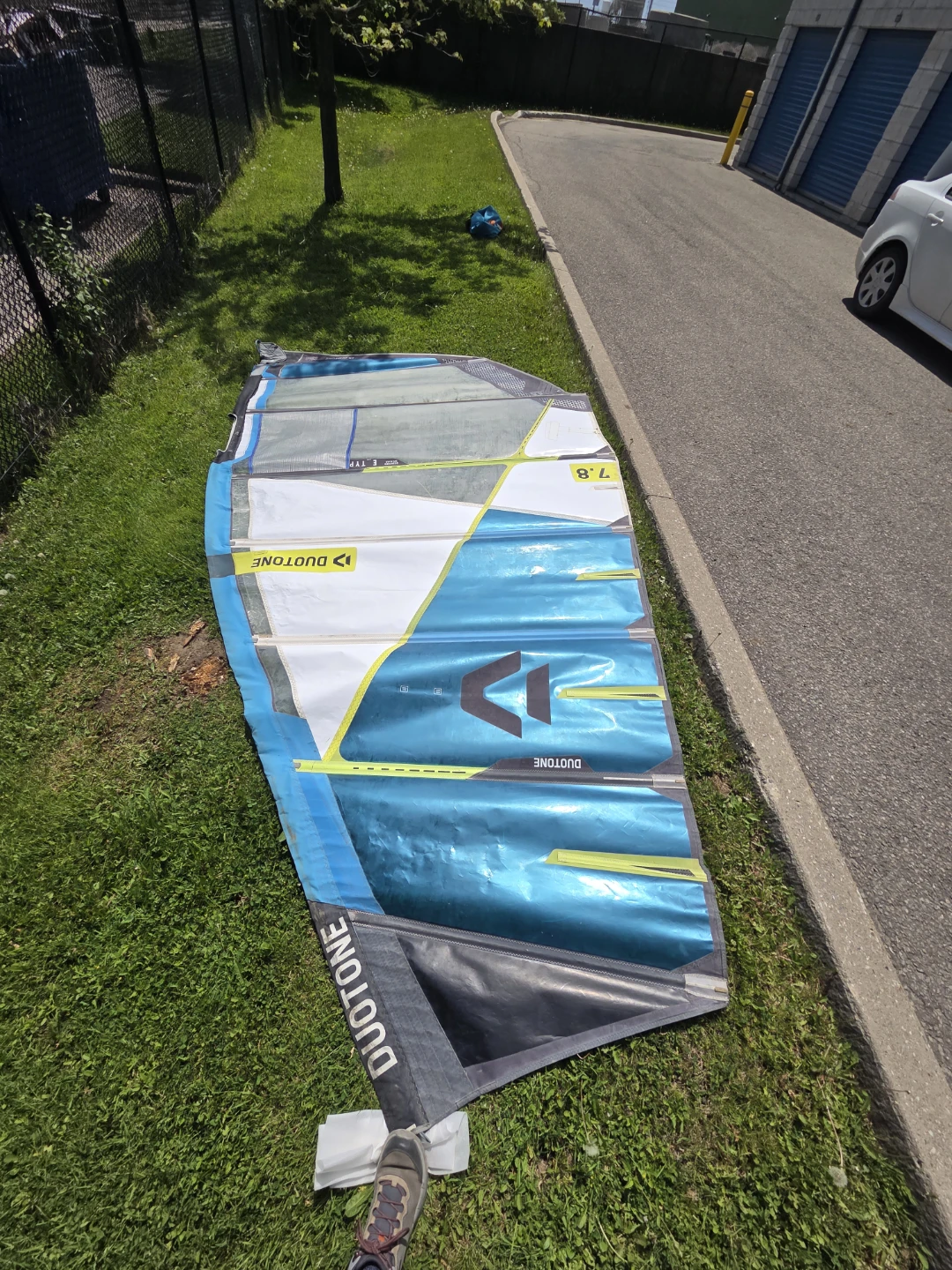 Used Duotone Windsurf Sail 7.8 - photo 2