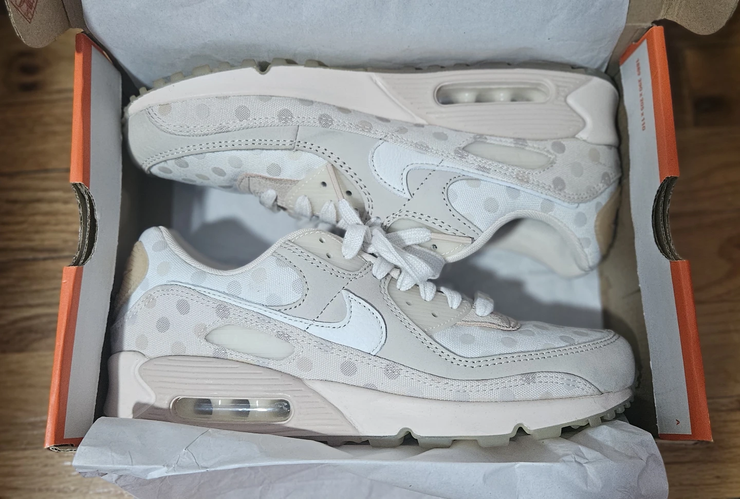 Women's Nike Air Max 90 NRG "Shimmer Polka" Size 10 - photo 3