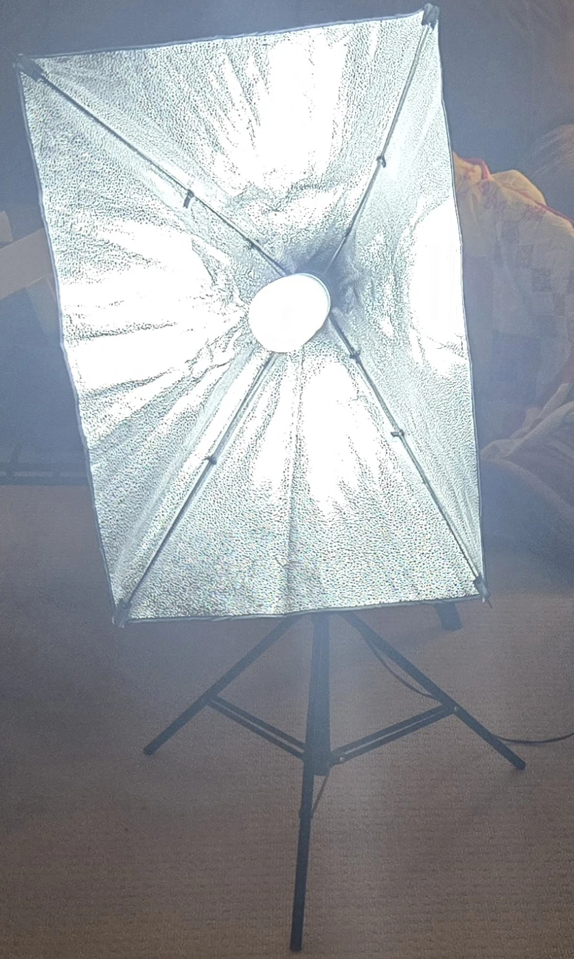 MOUNTDOG Softbox Lighting Kit with 2Pcs 135W Light Bulbs 5500K. - photo 4