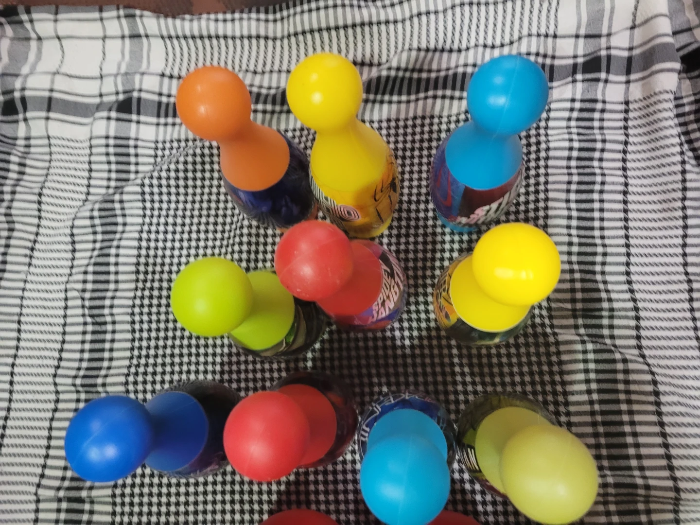 Kids Plastic Bowling Set with 2 Balls and 10 Pins - photo 3