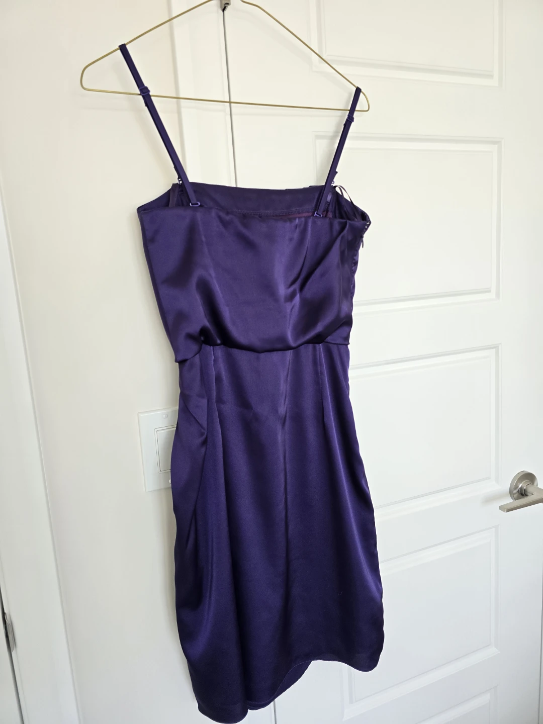 Le Chateau Purple Satin Dress XS/TP - photo 3