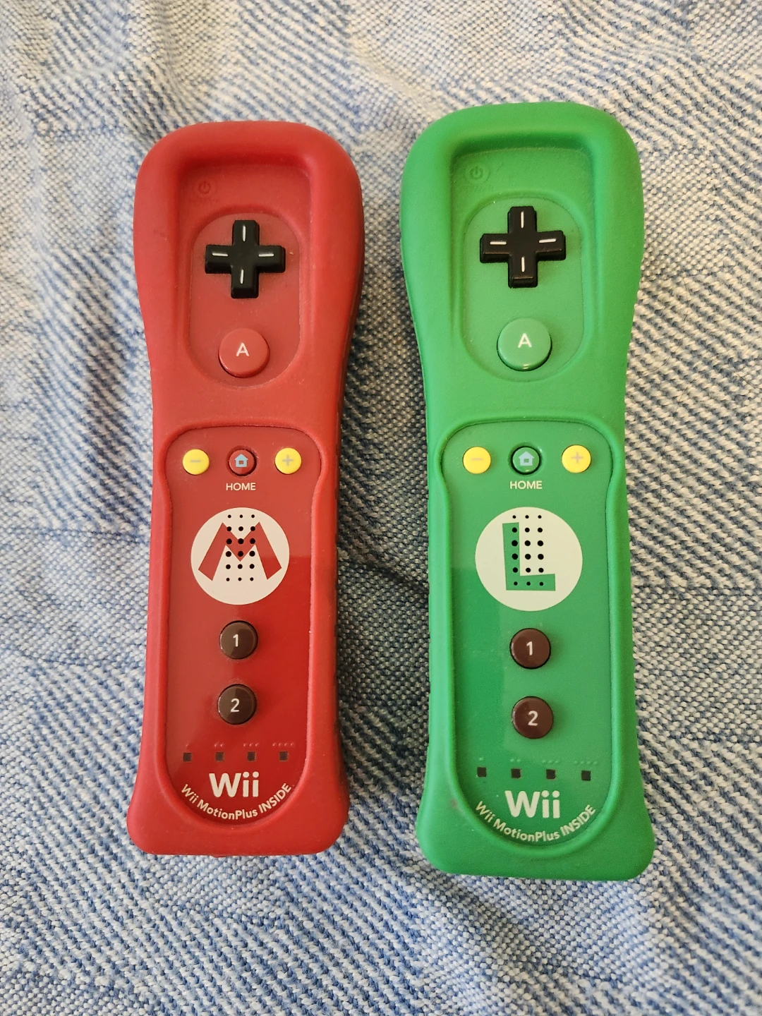 Nintendo Wii MotionPlus Inside Controllers (Red & Green)