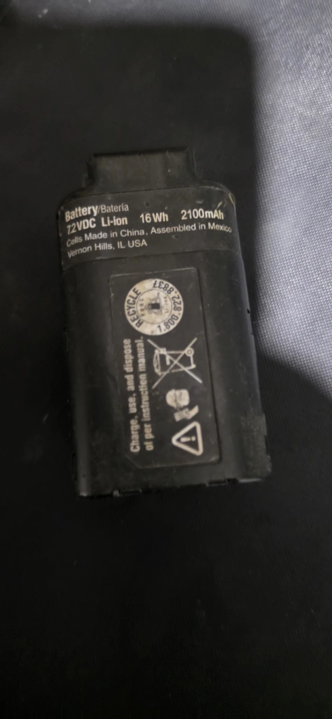 Paslode 72V Li-ion Battery - photo 2