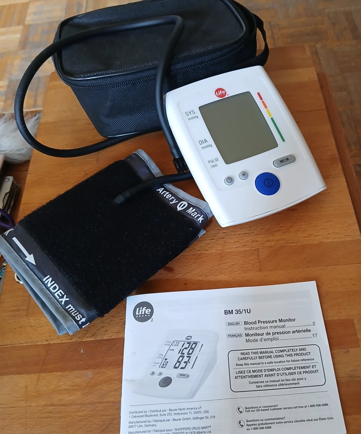 Life Brand BM 35/1U Blood Pressure Monitor