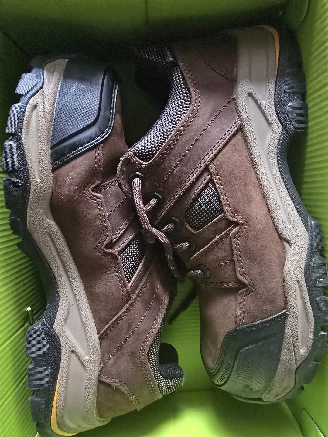 Workload Waterproof Leather Boots - Brown