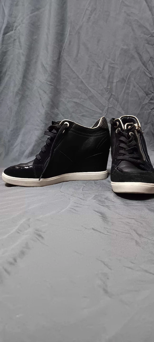 Geox Black Wedge Sneakers - photo 3