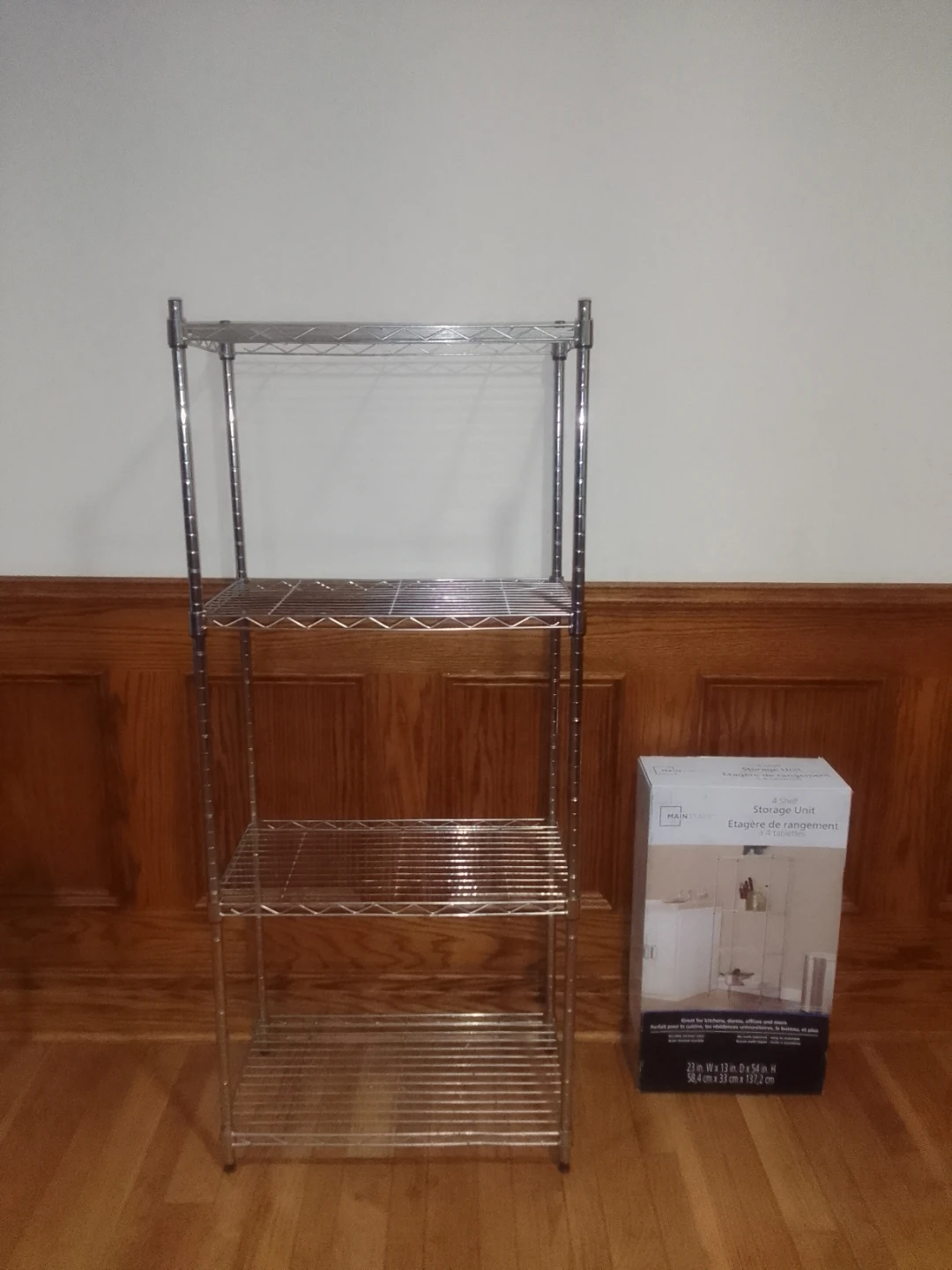 Mainstays 4 Shelf Storage Unit