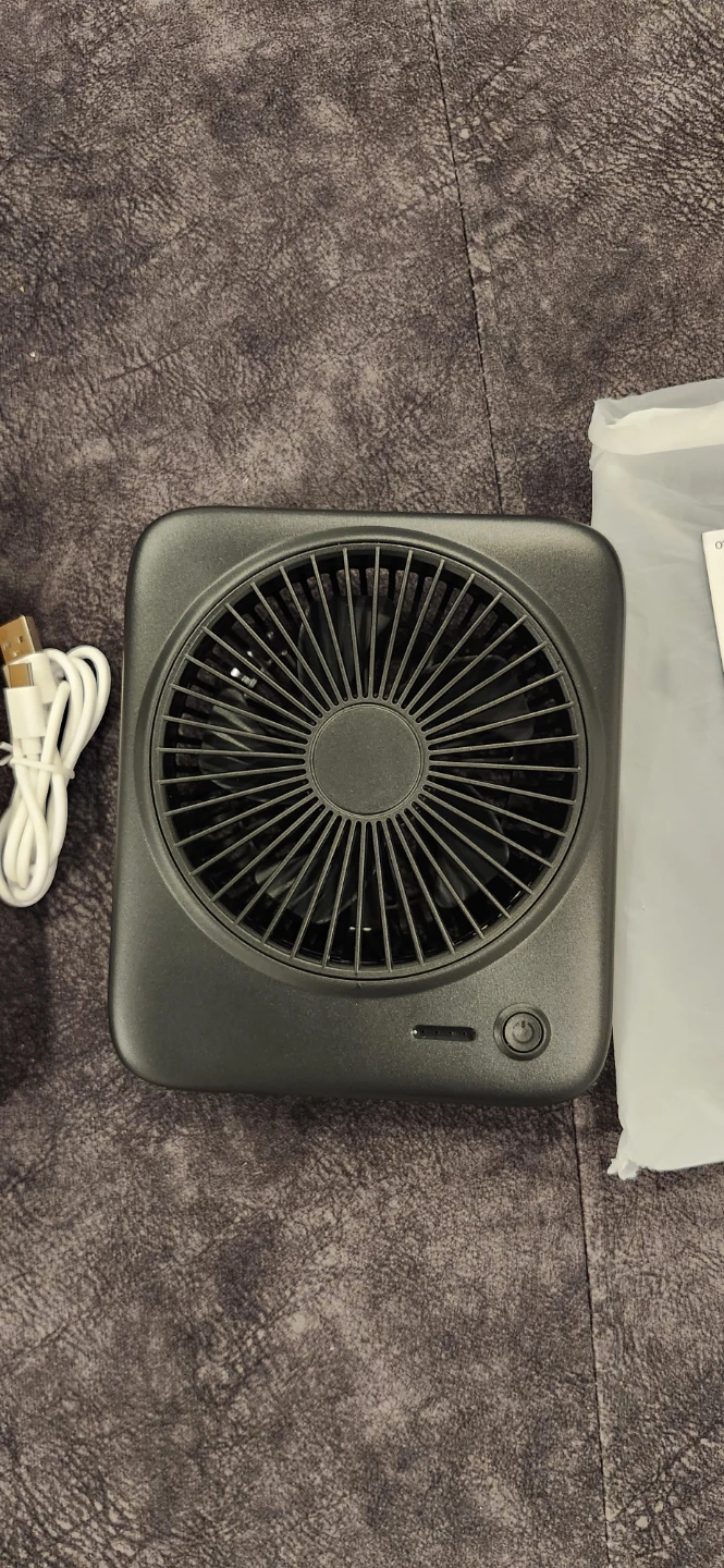 OTLONPE Ultra-thin Desktop Fan - photo 2