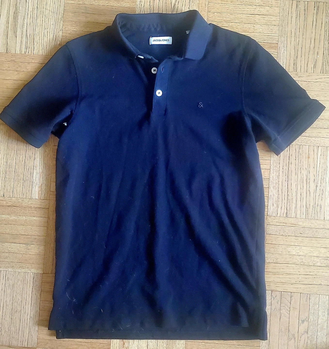 Men's Black Polo Shirt - Jack & Jones