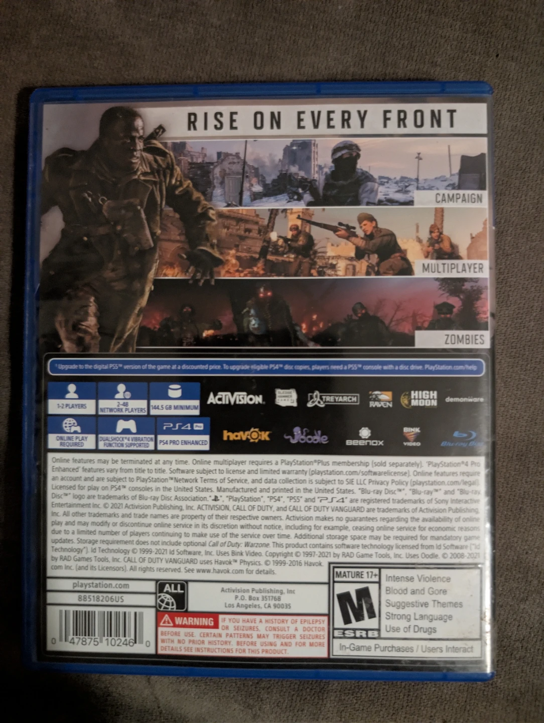 Call of Duty: Vanguard PS4 Game - photo 4