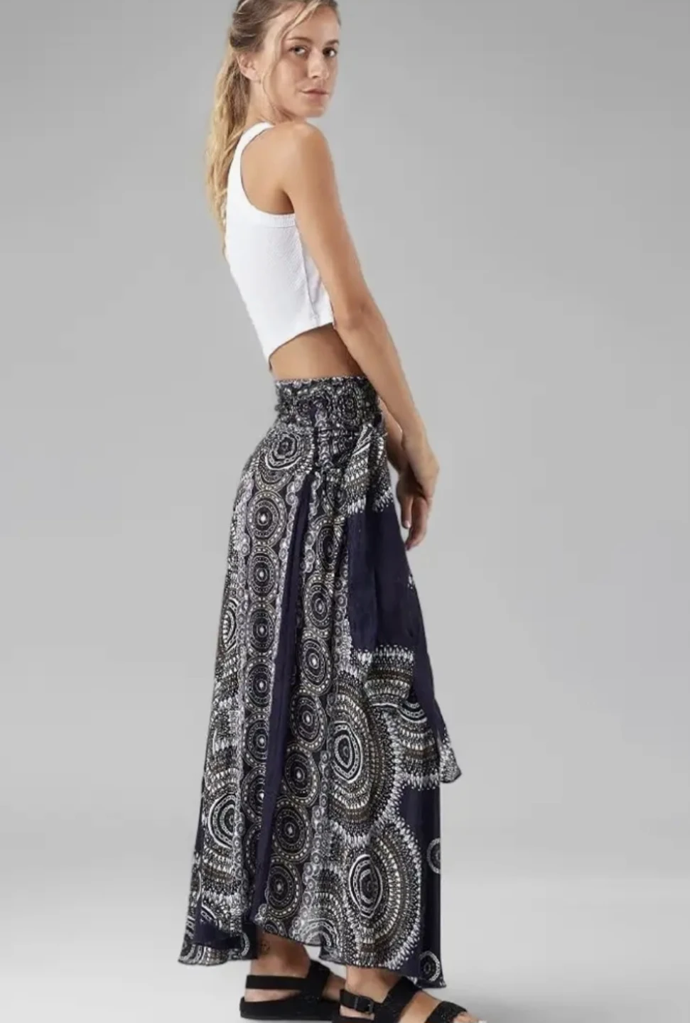 Happy Trunks Women's Floral Long Skirt